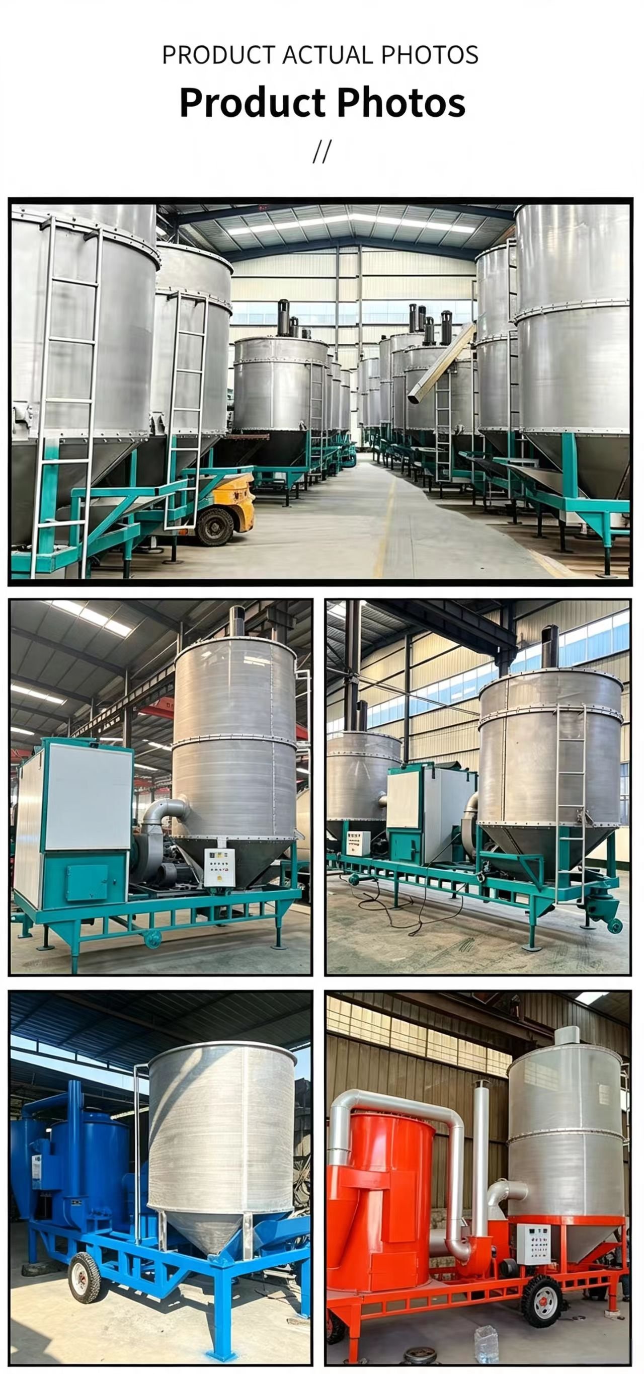 Sunto mobile grain dryer product photos actual machine stock
