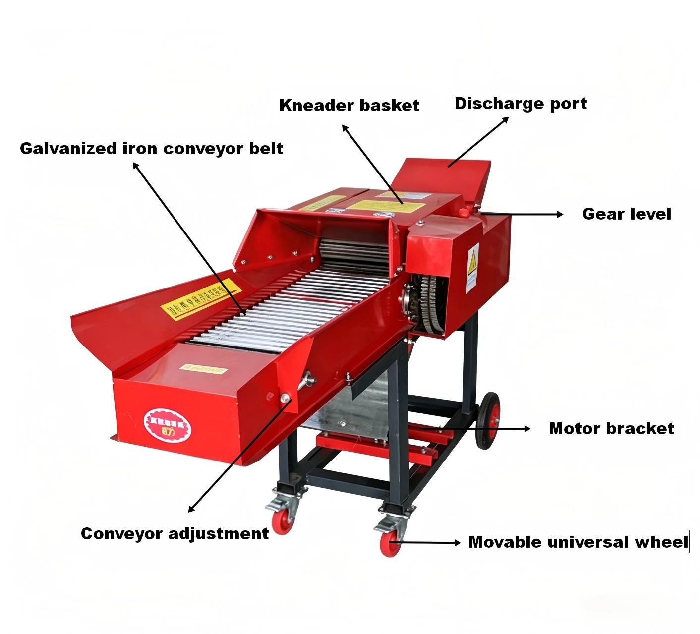 Sunto 9ZR Series chaff cutter machine for silage and fodder